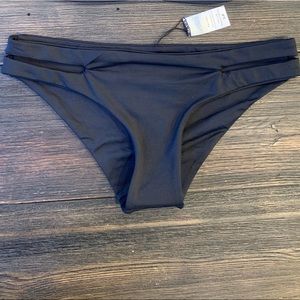LSpace black bikini bottoms